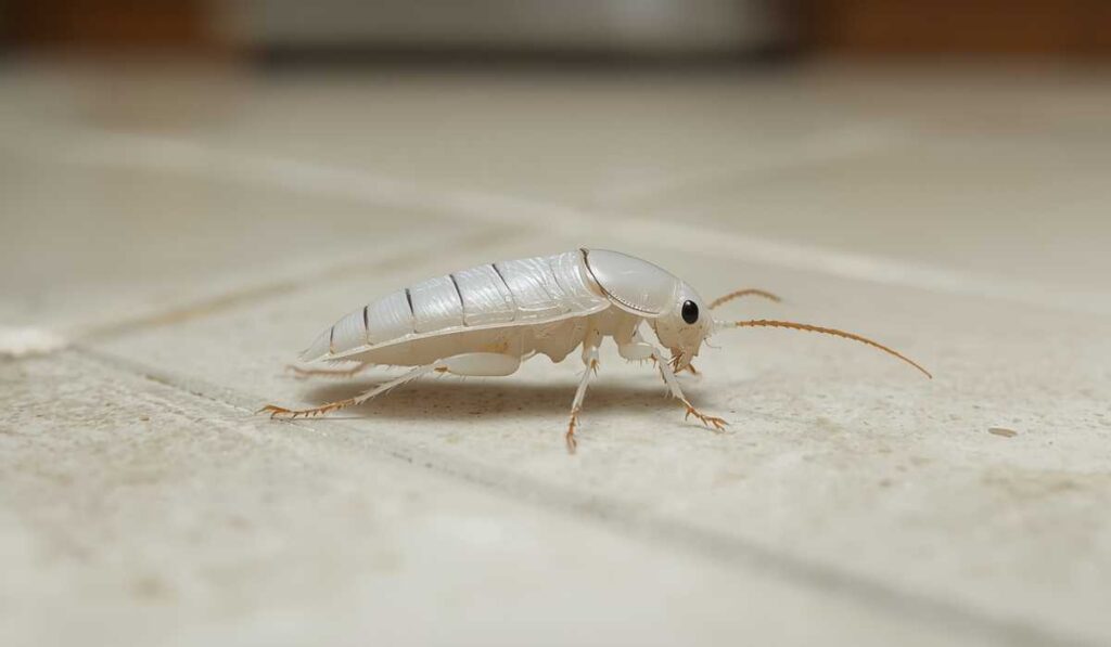 Are Baby Cockroaches White