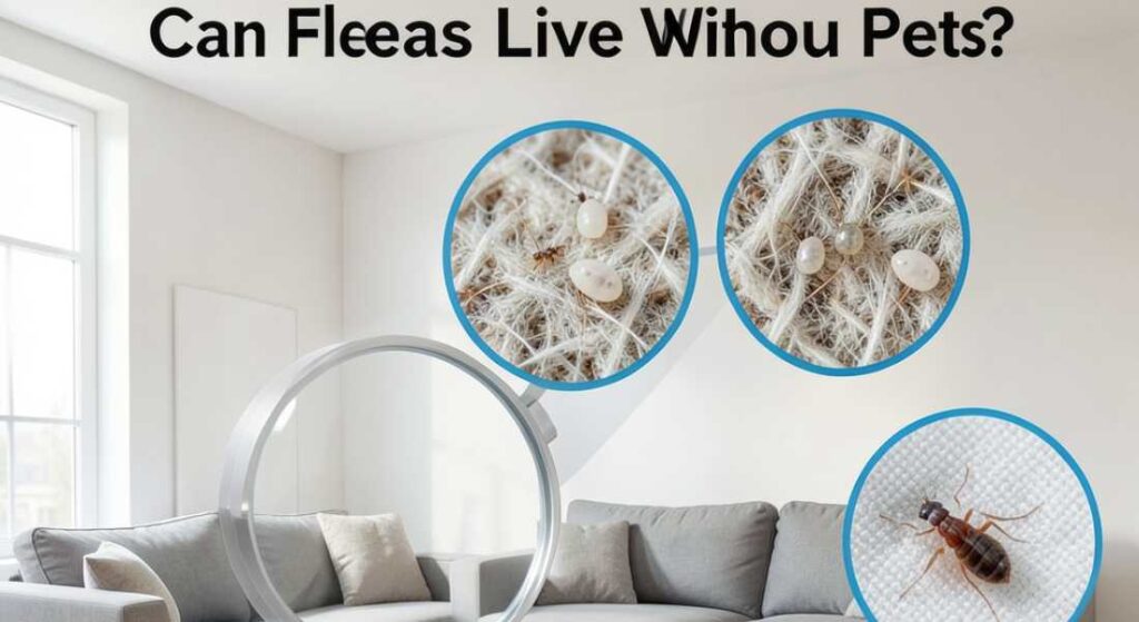 Can Fleas Live Without Pets?