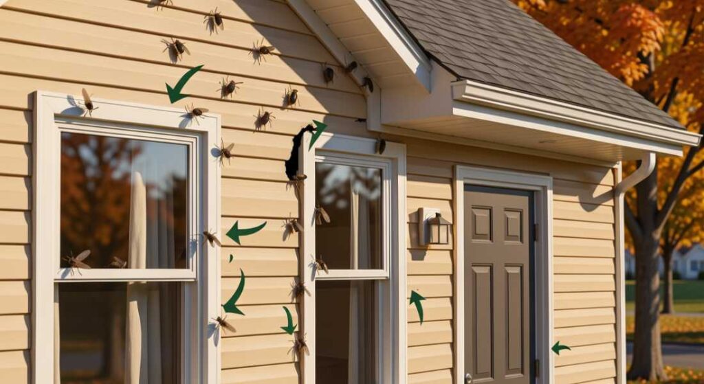 How Do Cluster Flies Get in the House