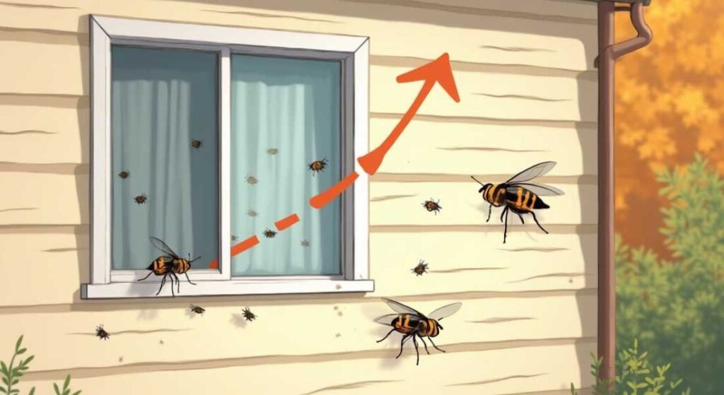 How Do Cluster Flies Get in the House