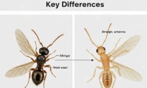 ant vs termite wings