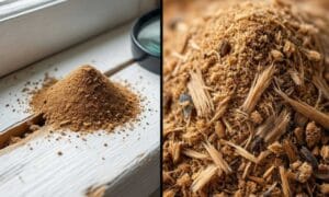 carpenter ant droppings